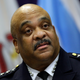 Chicago Police Department Superintendent Eddie Johnson announces his retirement during a news conference at the Chicago Police Department’s headquarters, Nov. 7, 2019, in Chicago.